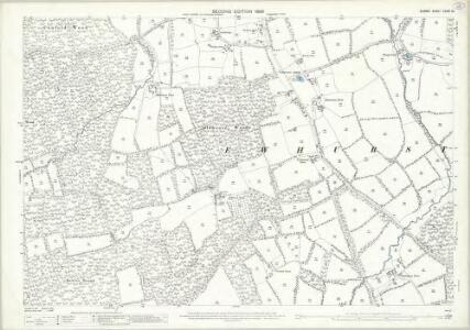 Surrey XXXIX.12 (includes: Ewhurst) - 25 Inch Map