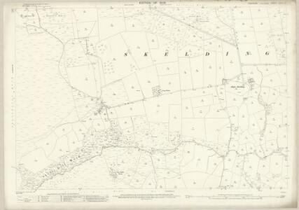 Yorkshire CXVIII.10 (includes: Eavestone; Laverton; Skelding) - 25 Inch Map