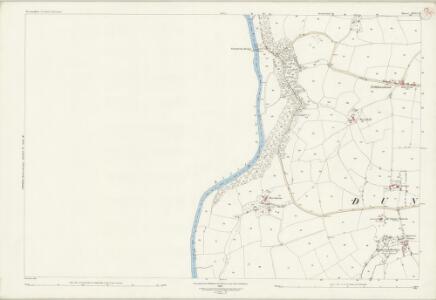 Devon XCVI.11 (includes: Bradstone; Dunterton; Lezant) - 25 Inch Map