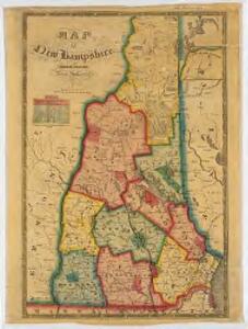 Map of New Hampshire : compiled from the latest authorities