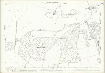 Hampshire and Isle of Wight XXVI.4 (includes: Cliddesden; Ellisfield; Farleigh Wallop; Herriard; Winslade) - 25 Inch Map