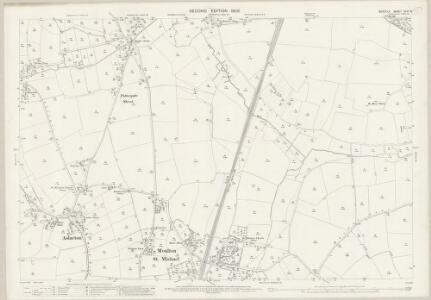 Norfolk XCVI.8 (includes: Aslacton; Forncett; Moulton St Michael; Wacton) - 25 Inch Map