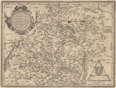 Moraviae, Quae Olim Marcomannorum Sedes [Karte], in: Theatrum orbis terrarum, S. 254.