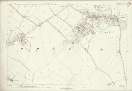 Cambridgeshire LIII.6 (includes: Barrington; Orwell; Wimpole) - 25 Inch Map