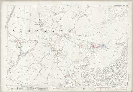 Gloucestershire XLI.10 (includes: Randwick; Standish) - 25 Inch Map
