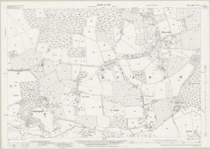 Kent XXX.11 (includes: Addington; Offham; Ryarsh) - 25 Inch Map