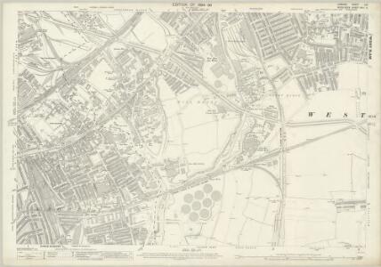 London (Edition of 1894-96) LIII (includes: Poplar Borough; West Ham) - 25 Inch Map