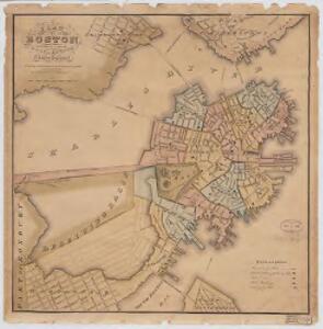 Plan of Boston comprising a part of Charlestown and Cambridgeport