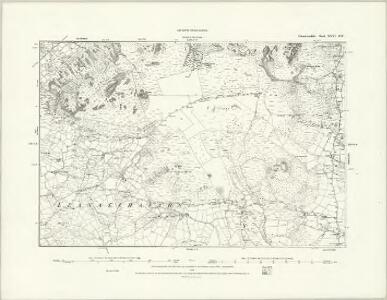 Caernarvonshire XXV.NE - OS Six-Inch Map