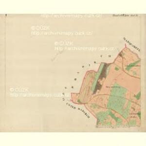 Bohmisch Rudoletz - m0395-1-001 - Kaiserpflichtexemplar der Landkarten des stabilen Katasters