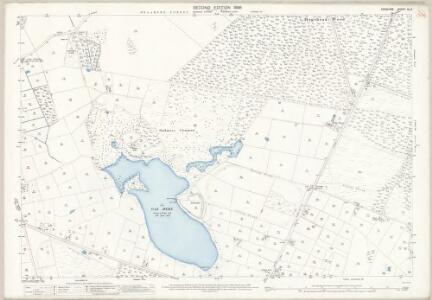 Cheshire XL.6 (includes: Delamere; Little Budworth; Marton; Oakmere) - 25 Inch Map