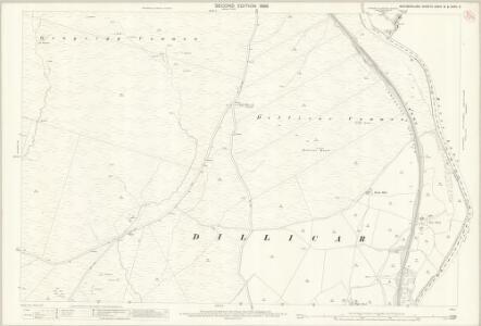 Westmorland XXXIV.8 & XXXV.5 (includes: Dillicar; Grayrigg; Sedbergh; Tebay) - 25 Inch Map