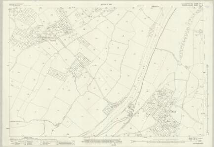 Gloucestershire XVIII.4 (includes: Chaceley; Deerhurst; Forthampton; Tewkesbury; Tirley) - 25 Inch Map