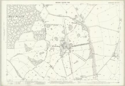 Warwickshire XXV.15 (includes: Baddesley Clinton; Haseley; Rowington; Shrewley; Wroxall) - 25 Inch Map