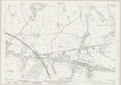 Cheshire XIX.16 (includes: Hazel Grove and Bramhall; Poynton with Worth) - 25 Inch Map