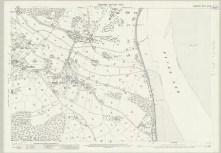 Devon XCII.16 (includes: Kenton; Lympstone; Powderham) - 25 Inch Map
