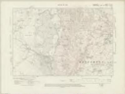 Lancashire VI.NE - OS Six-Inch Map