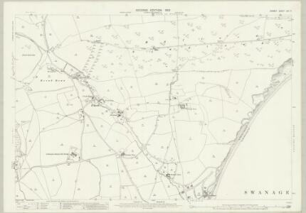 Dorset LVII.5 (includes: Studland; Swanage) - 25 Inch Map