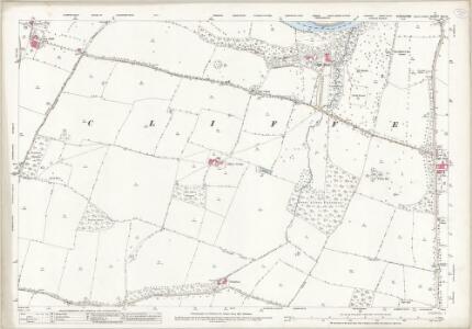 Yorkshire XIV.10 (includes: Aldbrough; Cliffe; Eppleby; Manfield; Stanwick St John) - 25 Inch Map