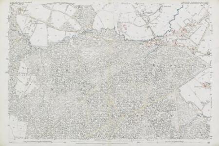 Wiltshire LXXXII.5 (includes: Bramshaw; Copythorne; Minstead) - 25 Inch Map