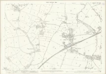 Lancashire XCIX.8 (includes: Aintree; Kirkby; Melling) - 25 Inch Map