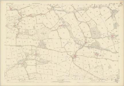 Devon LIII.9 (includes: Broadwood Kelly; Exbourne; Sampford Courtenay) - 25 Inch Map