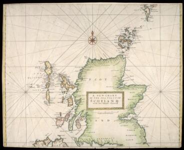 A new chart of the sea coast of Scotland with the islands thereof.