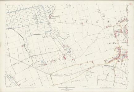 Norfolk LIII.8 (includes: Martham; Repps With Bastwick; Rollesby) - 25 Inch Map