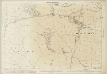 Warwickshire XXXVIII.3 (includes: Budbrooke; Claverdon; Norton Lindsey; Snitterfield; Wolverton) - 25 Inch Map