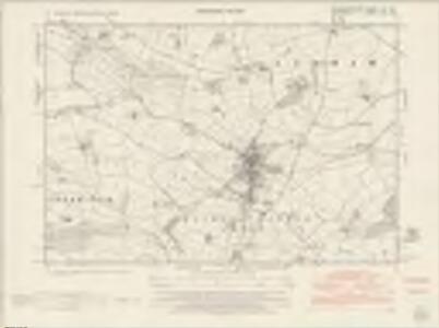 Montgomeryshire XLV.NE - OS Six-Inch Map