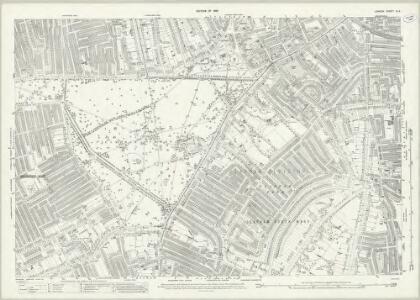 London (1915- Numbered sheets) IX.9 (includes: Battersea; Wandsworth Borough) - 25 Inch Map