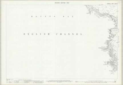 Cornwall LXXXIV.10 (includes: Mullion) - 25 Inch Map