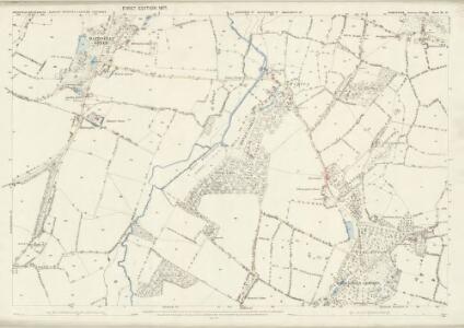 Hampshire and Isle of Wight XI.12 (includes: Hartley Wintney; Hook; Mattingley; Rotherwick) - 25 Inch Map