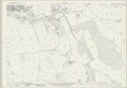 Somerset LXXIII.3 (includes: Charlton Mackrell; Kingsdon; Somerton) - 25 Inch Map