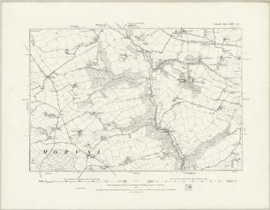 Cornwall XLIV.NW - OS Six-Inch Map