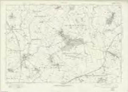 Northamptonshire LIV - OS Six-Inch Map