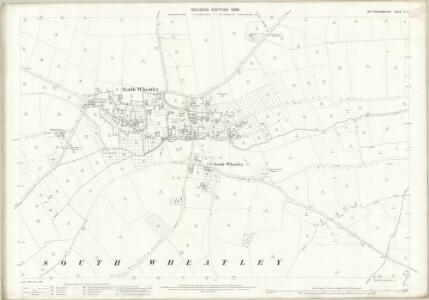 Nottinghamshire X.2 (includes: North Wheatley; South Wheatley; Sturton Le Steeple) - 25 Inch Map