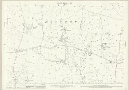 Pembrokeshire XXIX.13 (includes: Loveston; Martletwy; Minwear; Mounton; Narberth South; Newton North) - 25 Inch Map