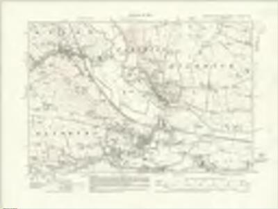 Yorkshire CLXXXV.NW - OS Six-Inch Map