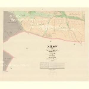 Žilow - c9441-1-004 - Kaiserpflichtexemplar der Landkarten des stabilen Katasters