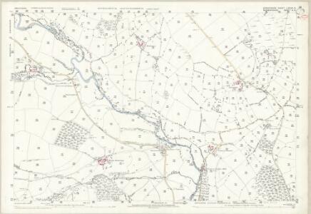 Shropshire LXVIII.15 (includes: Betws Y Crwyn; Bugeildy; Llanfair Waterdine) - 25 Inch Map