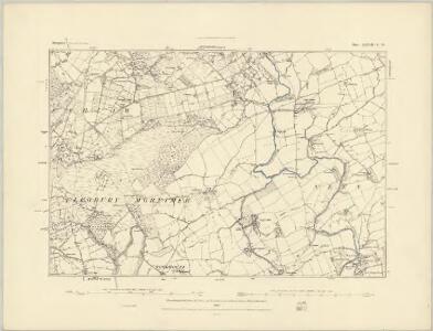 Shropshire LXXII.NE - OS Six-Inch Map