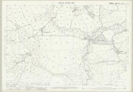 Cornwall IV.10 (includes: Launcells; Pancrasweek) - 25 Inch Map
