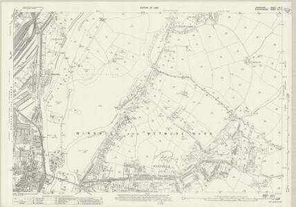 Derbyshire LVII.9 (includes: Burton upon Trent; Newton Solney; Stretton) - 25 Inch Map