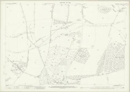 Berkshire XX.7 (includes: Ardington; Farnborough; Lockinge; Wantage) - 25 Inch Map