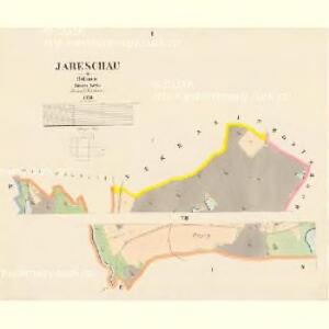 Jareschau - c2778-1-001 - Kaiserpflichtexemplar der Landkarten des stabilen Katasters