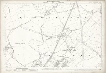 Yorkshire CCLXIII.1 (includes: Havercroft With Cold Hiendley; Ryhill; Walton; Wintersett) - 25 Inch Map