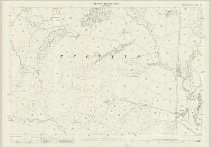 Brecknockshire X.11 (includes: Treflys) - 25 Inch Map