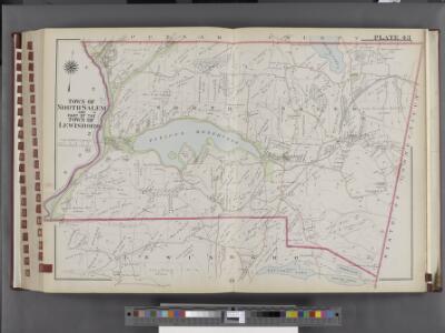 Westchester, V. 2, Double Page Plate No. 43 [Map bounded by Putnam County, State of Connecticut, Lewisboto, Somers]