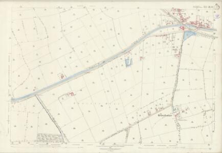 Lincolnshire LX.15 (includes: Broadholme; Hardwick; Saxilby with Ingleby; Thorney) - 25 Inch Map